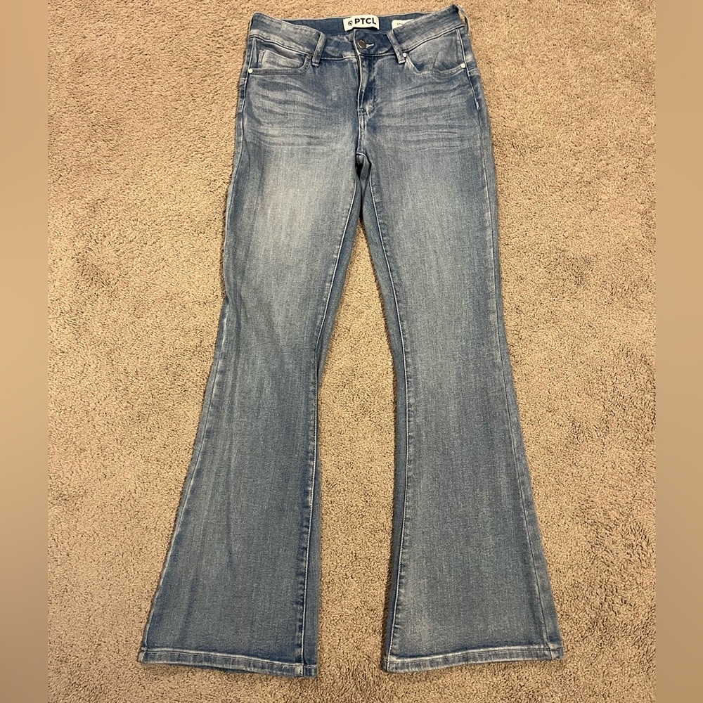 Nordstrom ETHIKAL BRAND PTCL Women’s Denim Jeans Sz 30 Embroidered Wings RARE